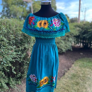 Mexican Embroidered dress
