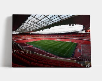 Arsenal Emirates Stadium Canvas Print, Football Wall Art