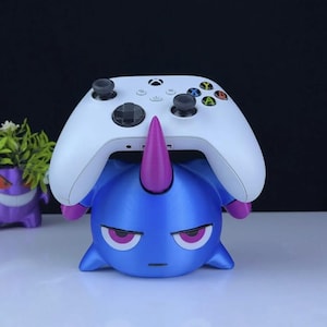 Depresso Controller Holder – Cute Sad Monster Gaming Controller Stand | Xbox PS5 Controller Holder | Funny Gamer Desk Decor
