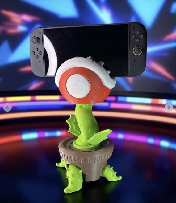 Nintendo Switch 2 Piranha Plant Stand | Gaming Desk Holder | Piranha Plant  Console Stand | 3D Printed Switch Display | Gamer Gift | - Etsy