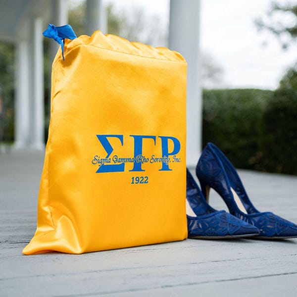 ΣΓΡ Drawstring Shoe Bag