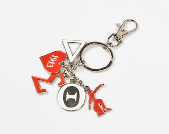 ΔΣΘ Purse Charm Keychain