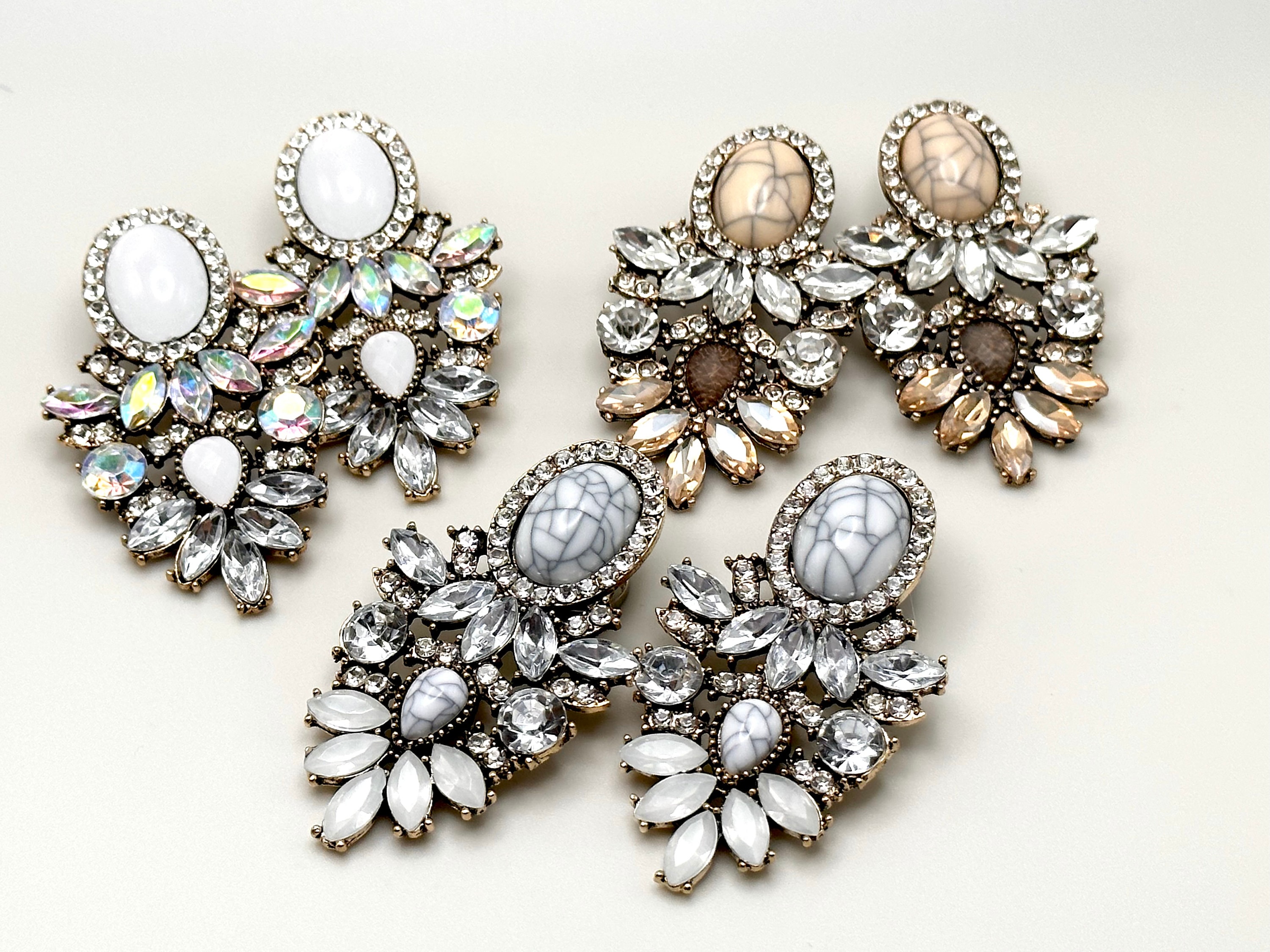 Orecchini Strass Neri - Gioielli - Orecchini - Di Tres Creazioni | Su - Foto 11