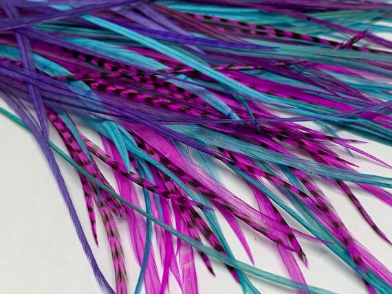 Feather extensions clearance etsy