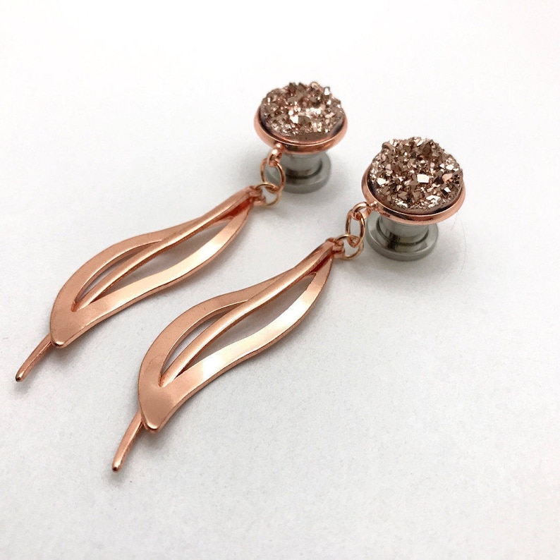 2g Dangle Plugs 0g Ear Plugs 6g 4g Rose Gold Plugs 7 16 Etsy 2g-dangle-plugs-0g-ear-plugs-6g-4g-rose-gold-plugs-7-16-etsy