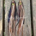 see more listings in the Long Feather Earrings section