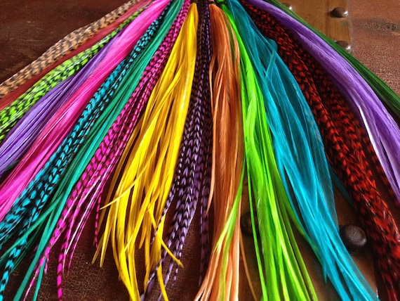 Groothandel Feather Hair Bulk Pack Pluimen - Etsy Nederland