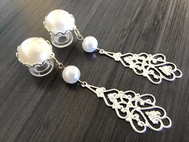 6g Wedding Gauges 0g Dangle Plugs 2g Bridal Gauges 4g Ear Etsy