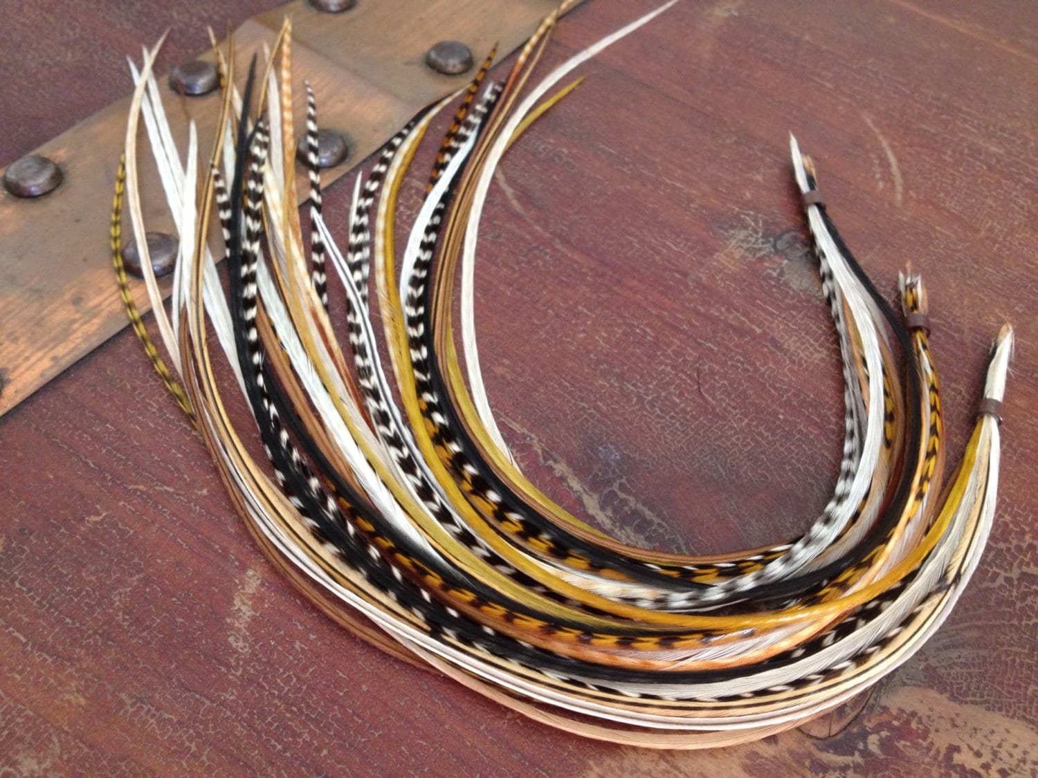 Wholesale Natural Feather Hair Extensions 70 Loose Plumes Etsy