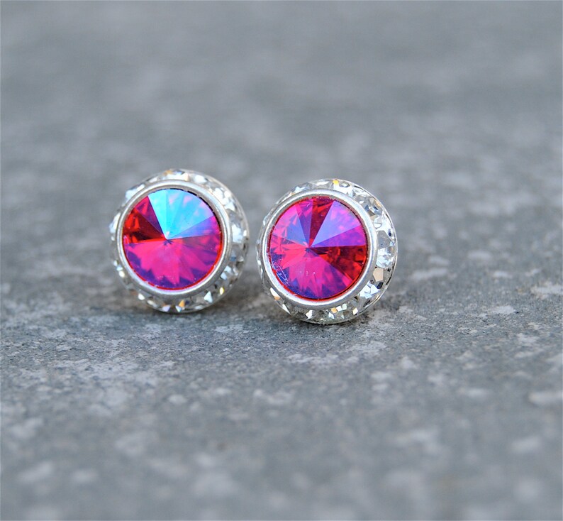 Pink studs Clearance