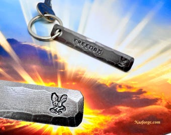 Eagle Keychain - Personalized Option Available