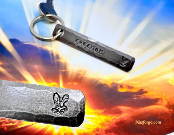 Eagle Keychain - Personalized Option Available