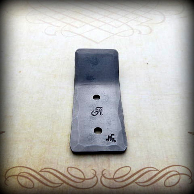 BELT BUCKLE HOOK Personalized Hand Forged by Blacksmith Naz Wall hanging Belt Buckle Display