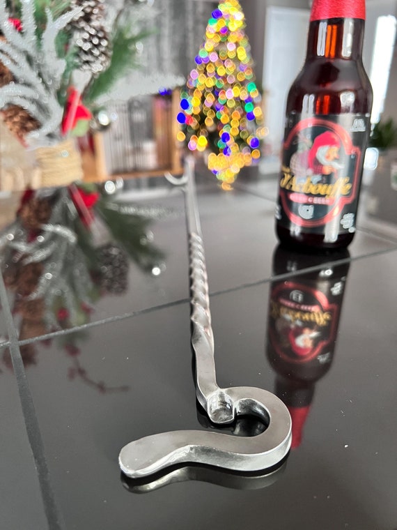 CHRISTMAS GIFT BBQ Steak Flipper /Bottle Opener - Custom Made Can be Personalized -Gifts for Man Men Father Husband Brother Son Friend Chef