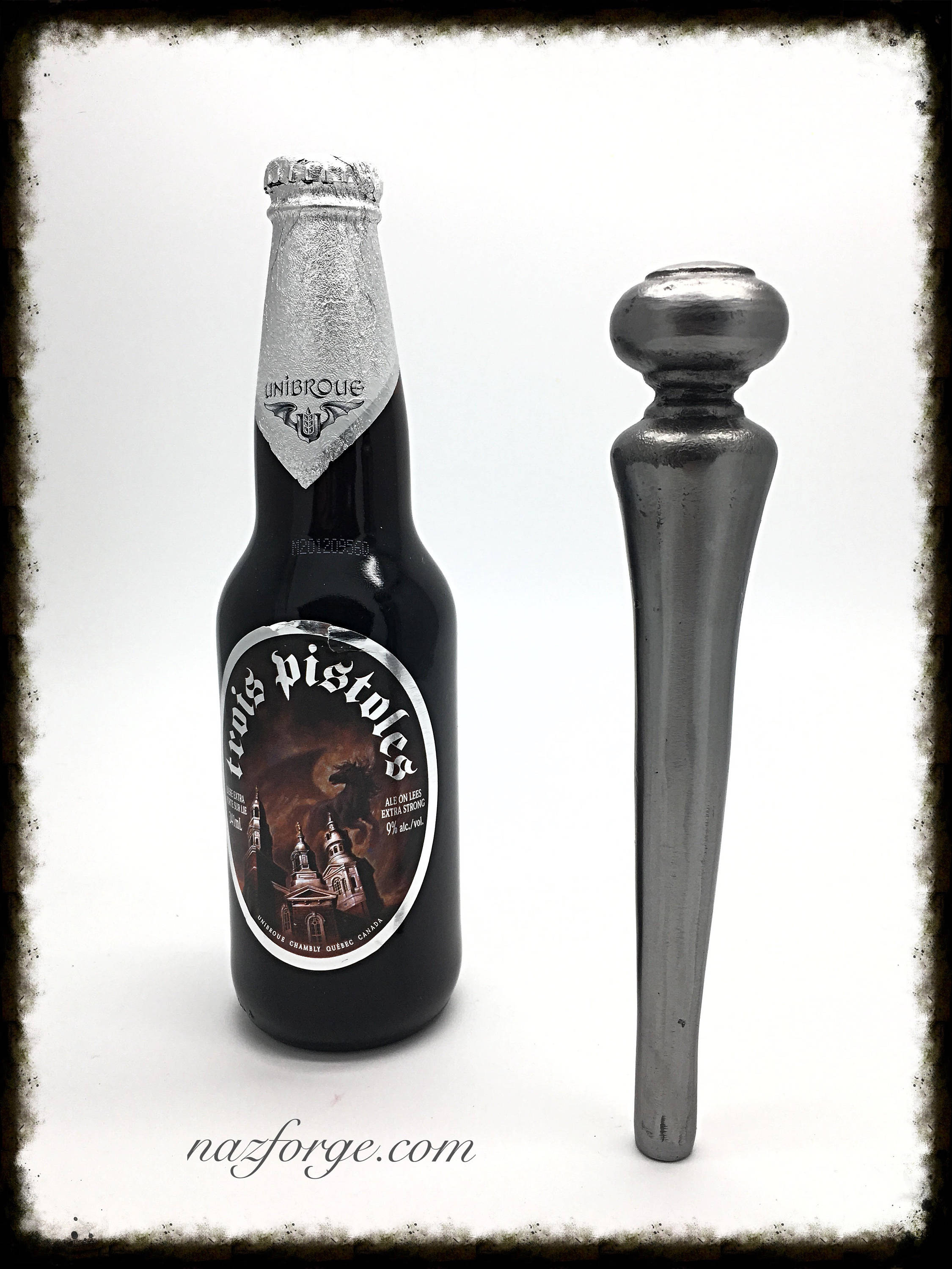BEER TAP HANDLE Metal Original Design Kegerator Accessory Custom