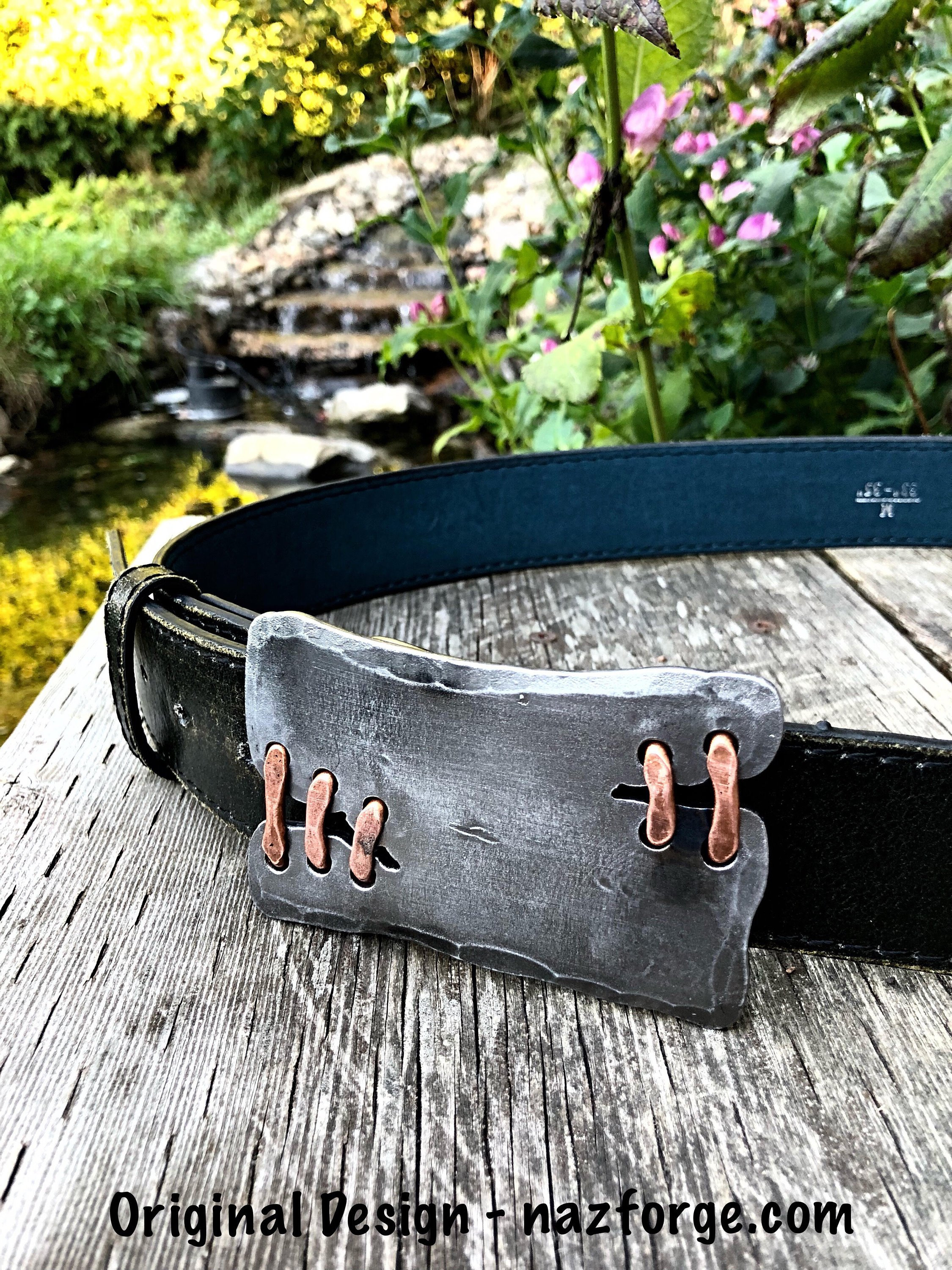 Rebar belt buckle. Thoughts? : r/Blacksmith