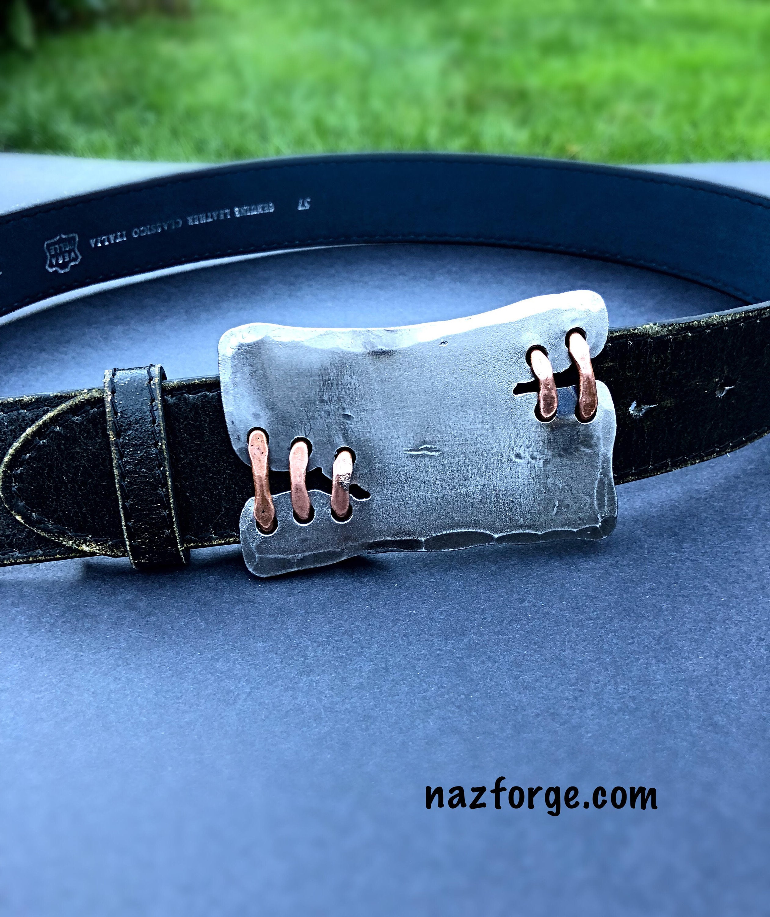 Rebar belt buckle. Thoughts? : r/Blacksmith