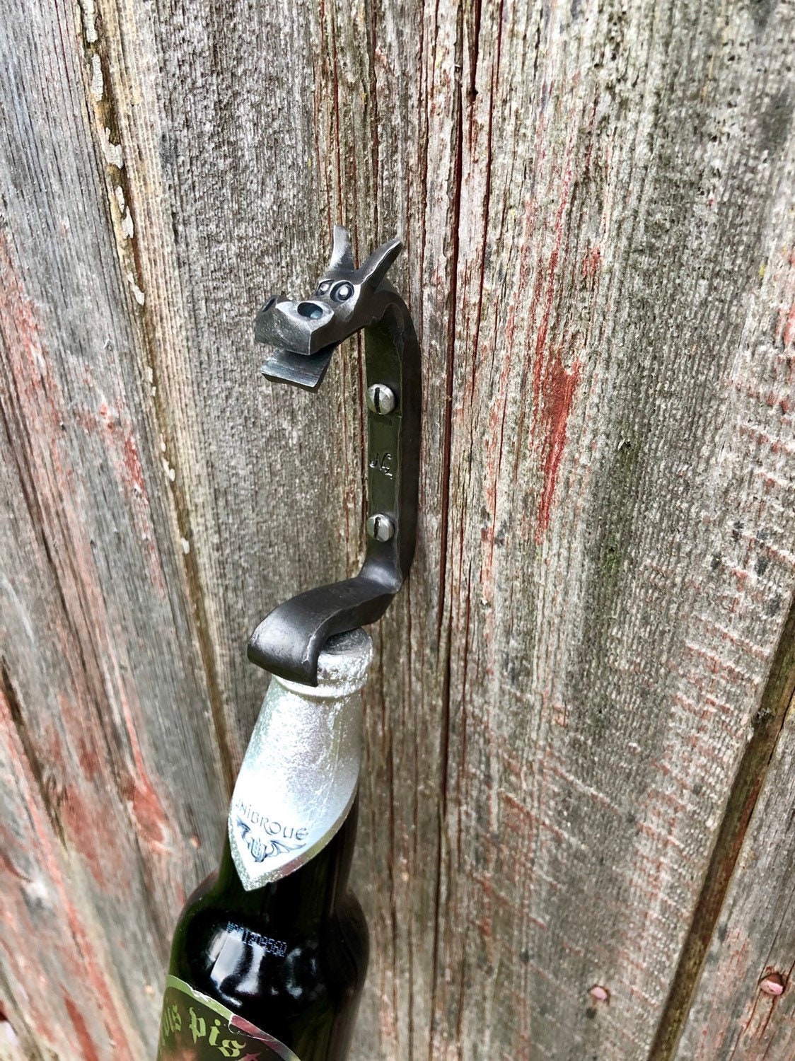 One Hand Bottle Opener