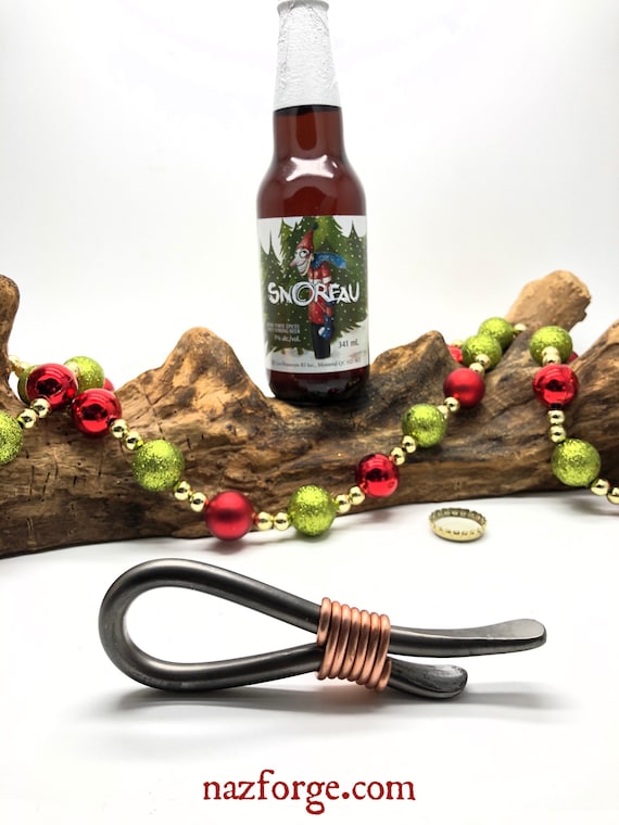 CHRISTMAS GIFT for MEN - Personalized Bottle Opener - Company Co Workers Employees Family Members - Stocking Stuffings - Custom Man Gift