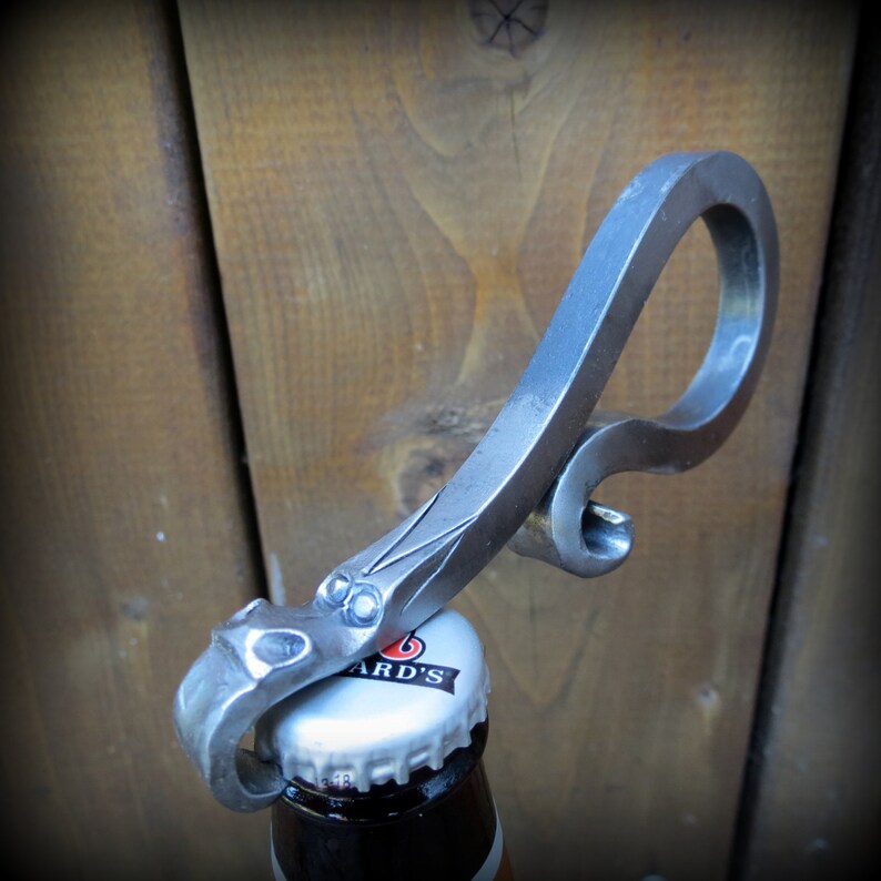 DRAGON Bottle Opener Hand by Blacksmith Etsy