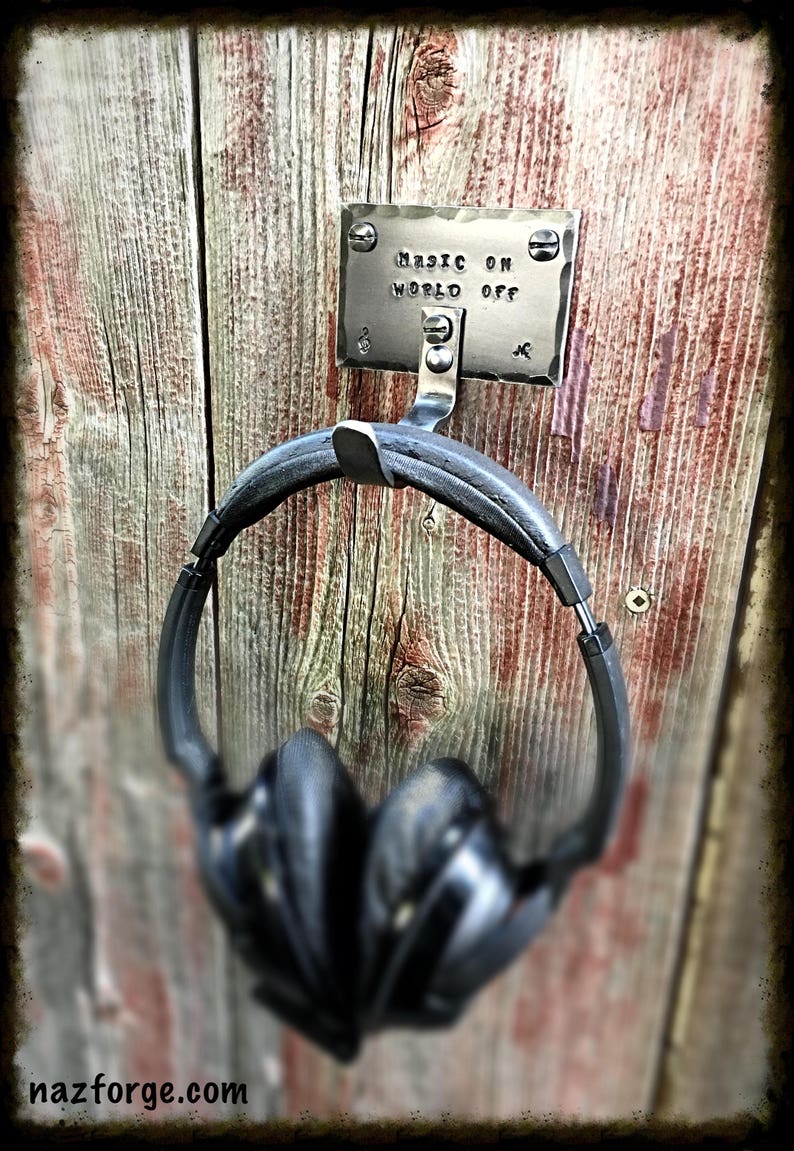HEADPHONE HOOK with Personalized Option Original Design by Etsy