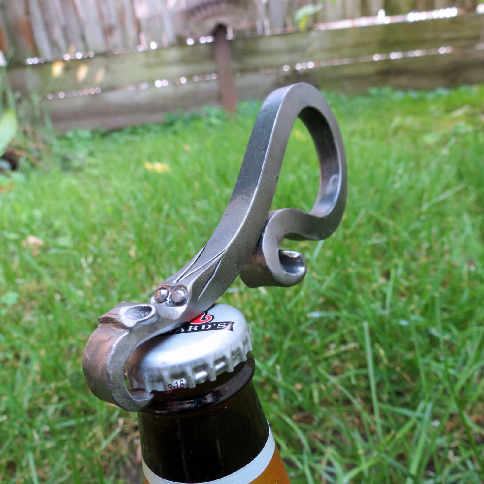 DRAGON Bottle Opener Hand by Blacksmith Etsy