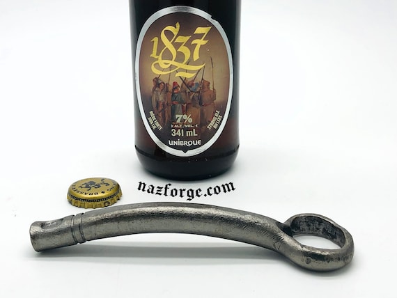 Hand Forged Bottle Opener — Black Dog Ironworks