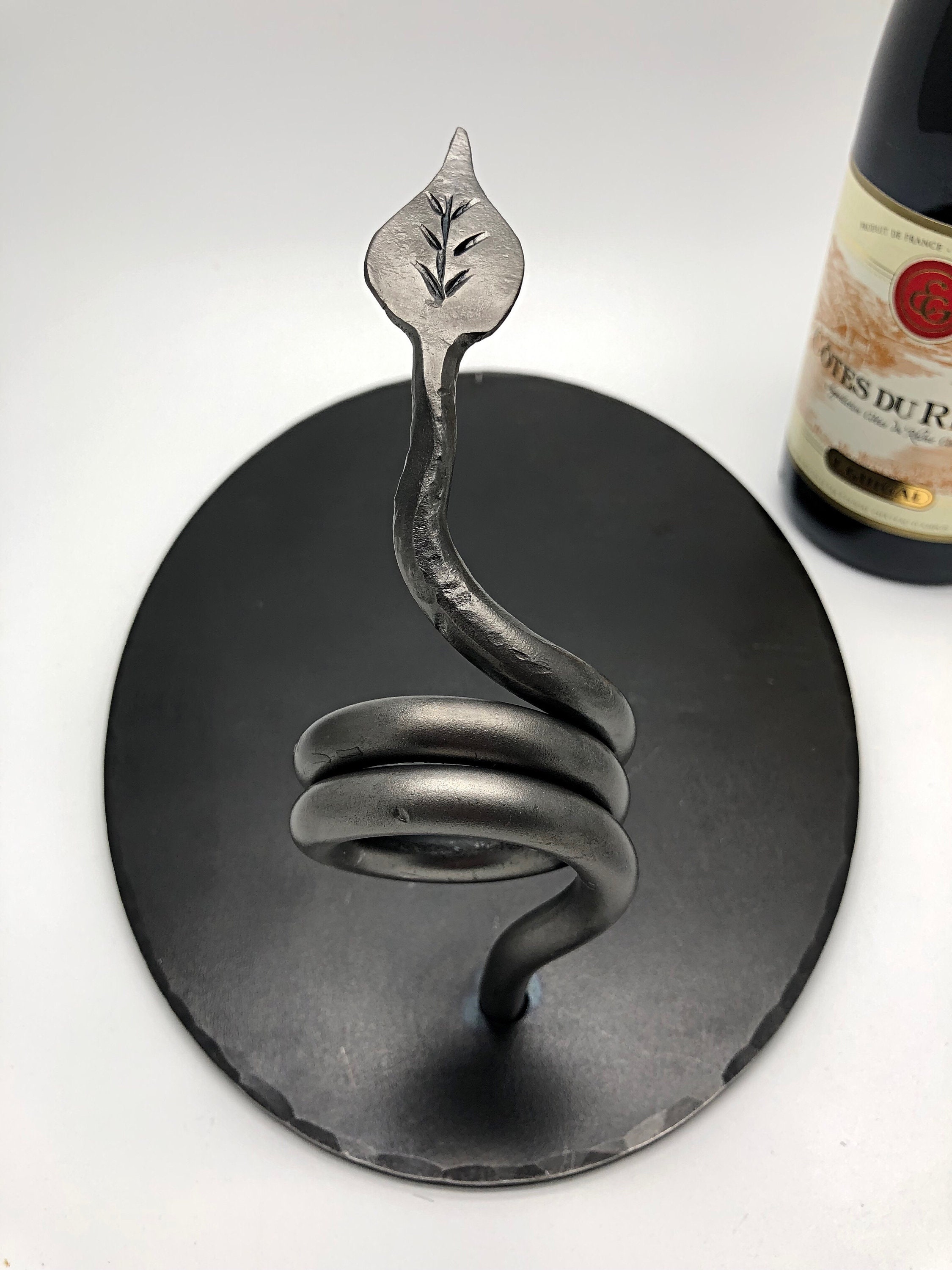 WINE RACK Hand Wedding Anniversary Gift Idea Personalized