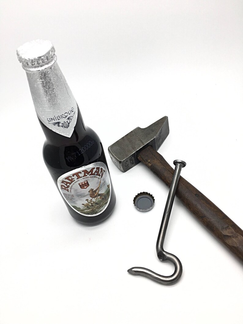 NAIL IT !!.. Hand Made from a Large Nail Gifts for Handy Man Men Boyfriend Husband Personalized Groomsmen Gift Idea Bottle Opener
