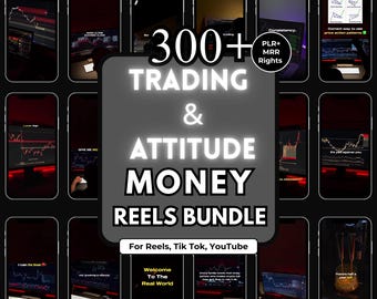 Lot de rouleaux d'argent Trading & Attitude | Plus de 300 vidéos virales (téléchargement numérique)