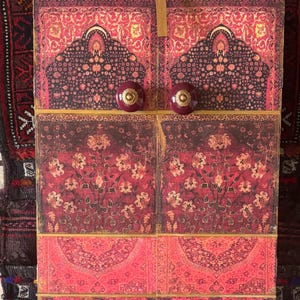 Mobiletto, di ispirazione marocchina, portagioie, scatola dei ricordi, regalo di nozze, armadietto dei medicinali