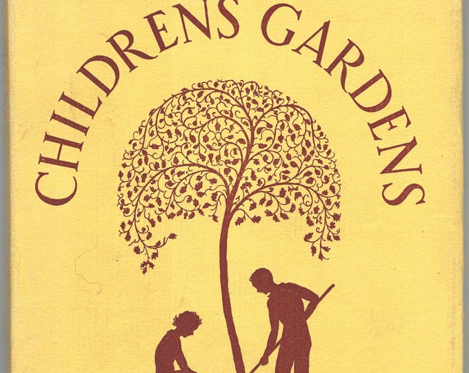 Antique Vintage Children’s Gardens Book by Edwin L. Howard the Studio ...