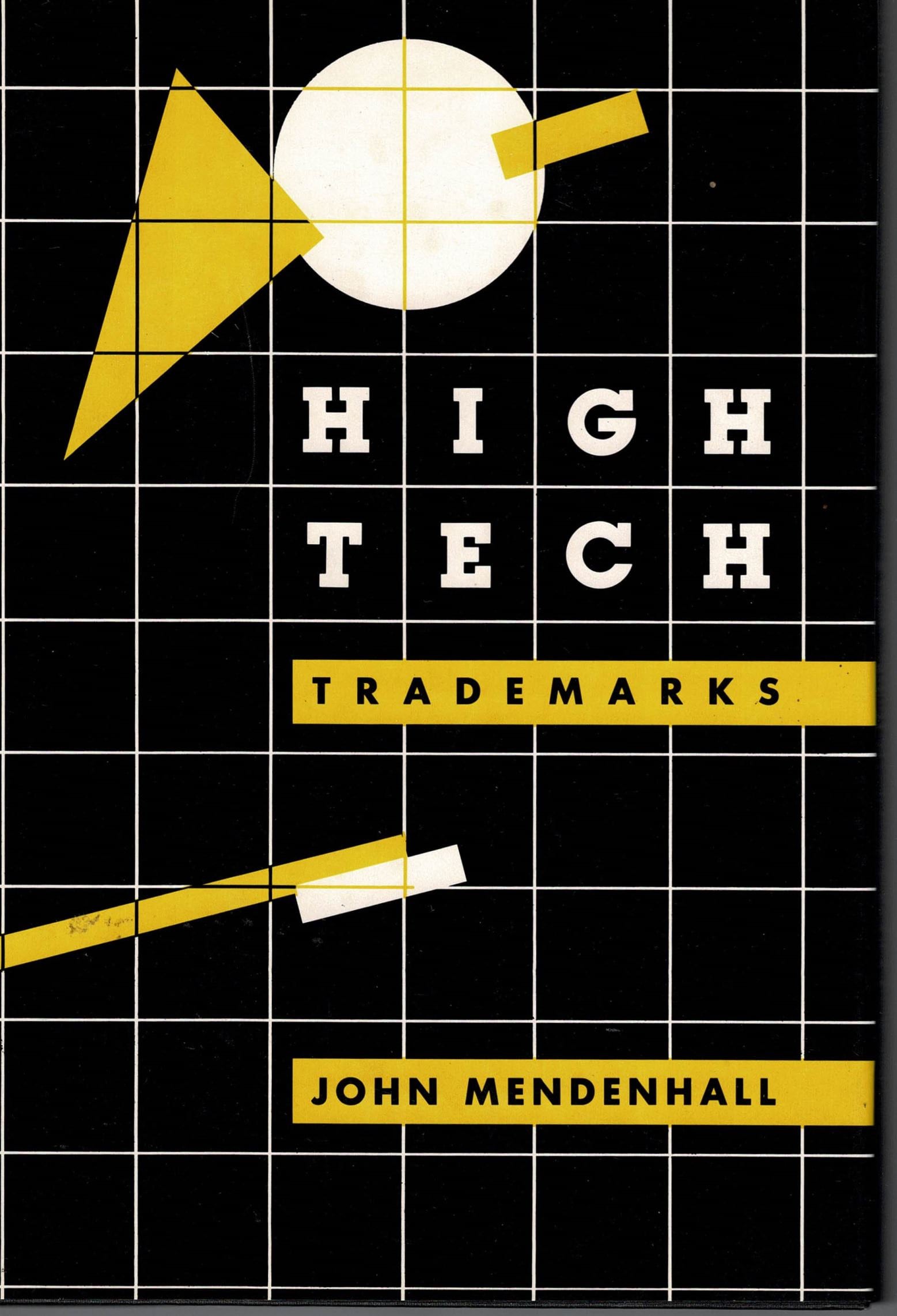 HIGH TECH TRADEMARKS ５００以上のデザイン 洋書 英語 High Tech Trademarks Book Mendenhall Art Direction 1985 Modern