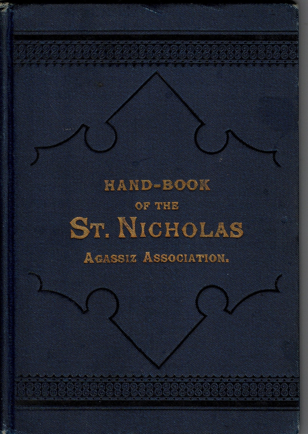 Rare Antique Hand Book St. Nicholas Agassiz Society 1884 American