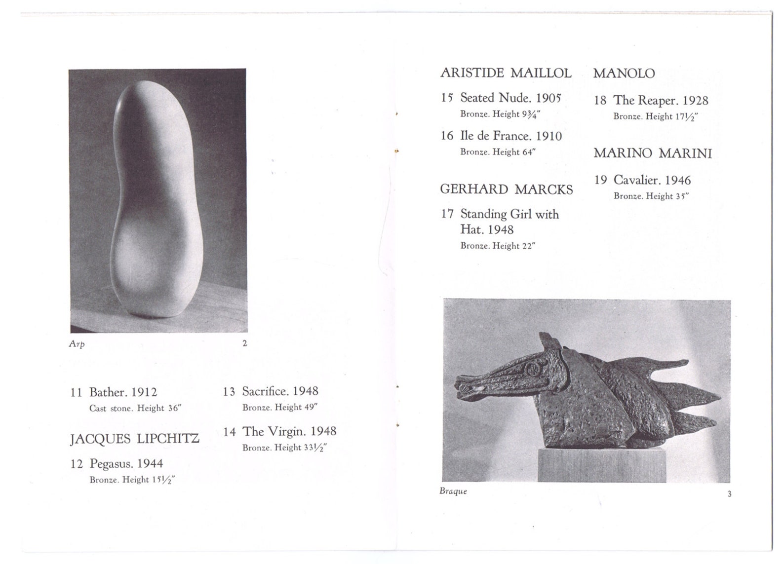 Antique Vintage 1940s Art Exhibition Catalogue Buchholz Etsy