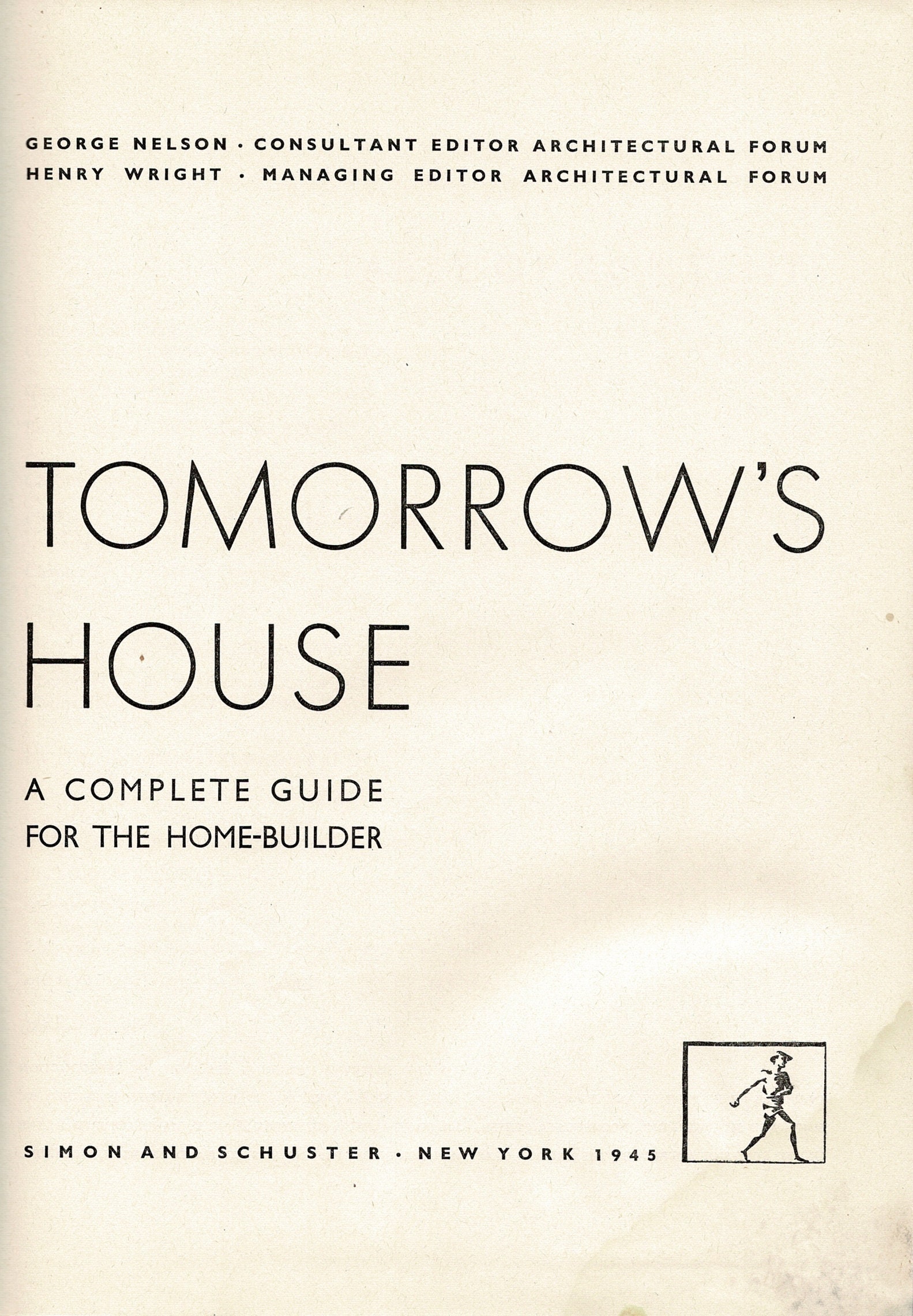 【未使用品】 Mid House Tomorrow's Century Ephemera and Book Nelson Wright アート・デザイン・音楽