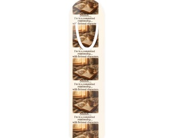 Personalized Metal Bookmark: Literary Gift for Book Lovers