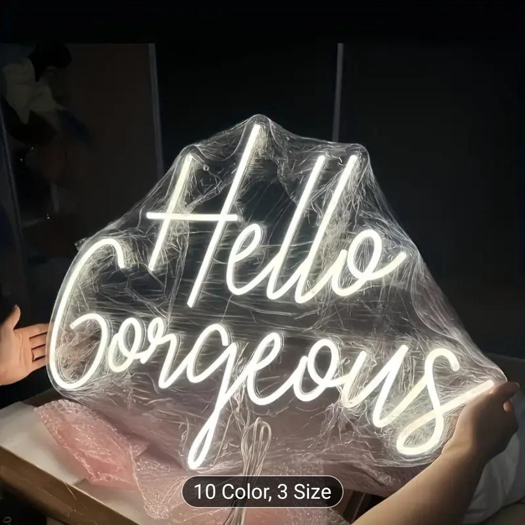 Custom LED Neon Sign – Personalized Wall & Event Decor, Adjustable ...