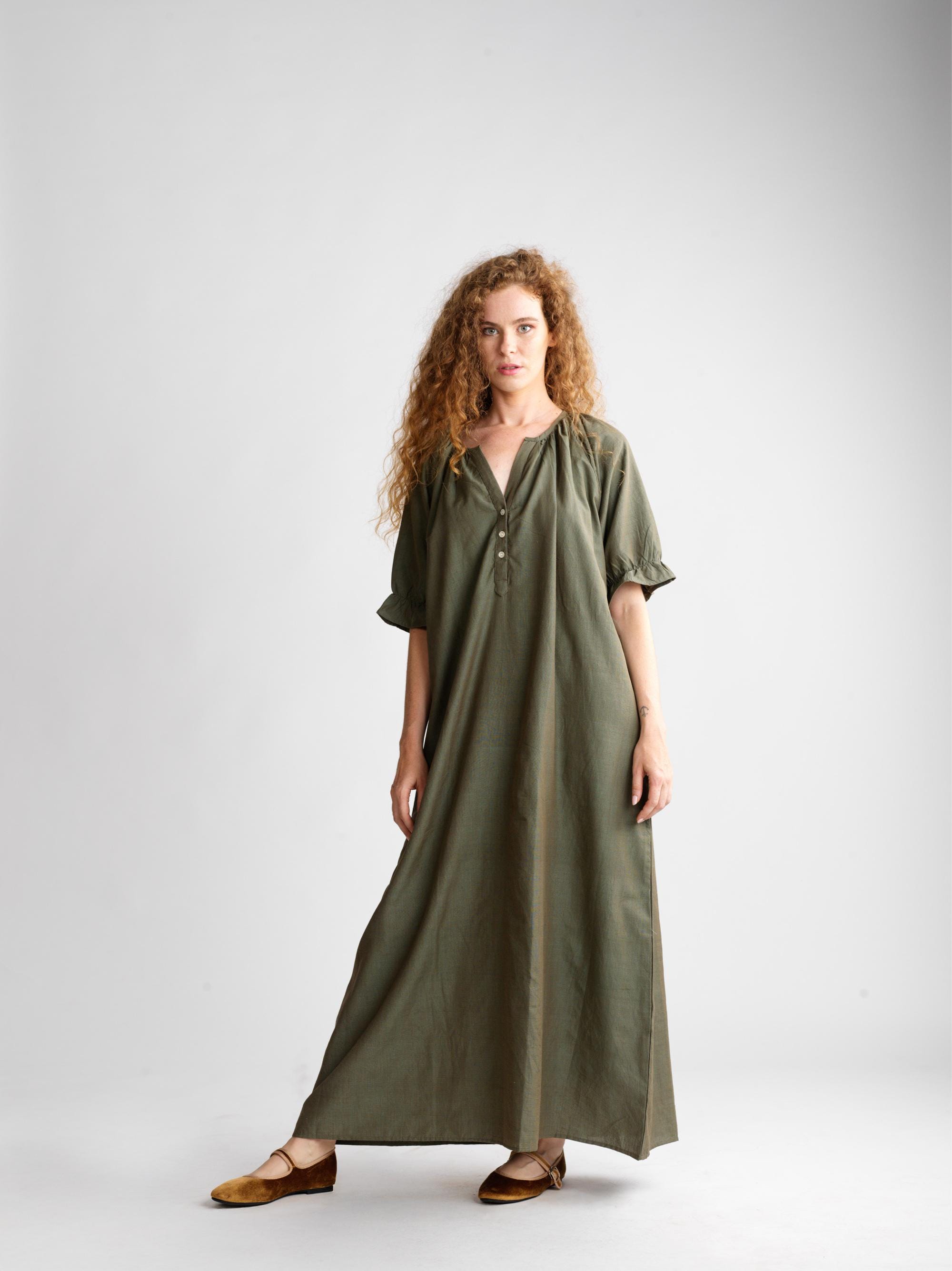 Louise Green Dress - Etsy