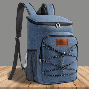 Waterproof Cooler Backpack for Groomsmen Best Man, Custom Texts or Logo Bag, Campaign Fishing Climbing Cooler