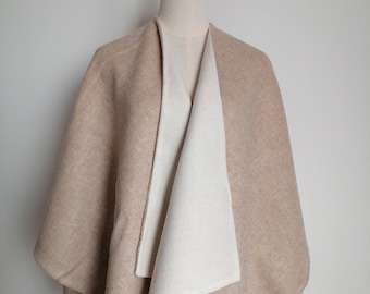 Lambswool Cloak Coat Cape for Women, High quality, Timeless Elegance & Cozy Warmth Coat for Women in Winter New Year gift
