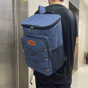 Personal Coolers, Personalized Backpack Cooler for Groomsmen Gift on Wedding Party, Golf Cooler Bag, Picnic Lunch Box Cooler