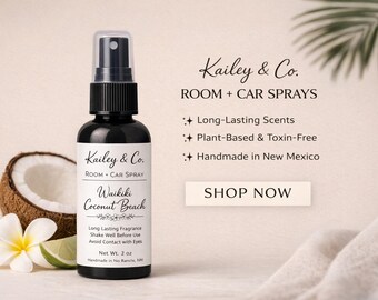 Handmade Room and Car Sprays