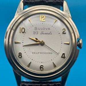 Bulova 1958 Watch - Etsy