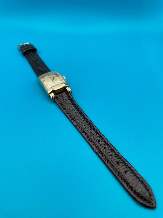 1951 Longines - Caliber 9L Rectangular Form Movem… - image 7