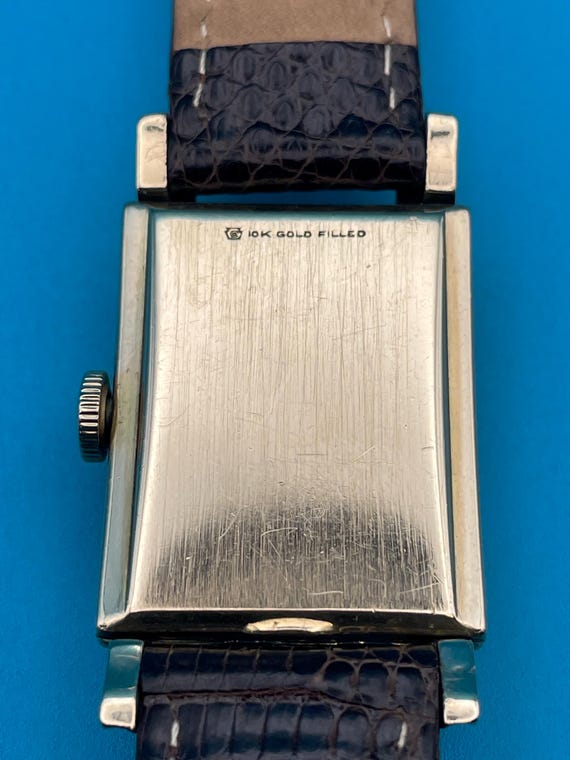 1951 Longines - Caliber 9L Rectangular Form Movem… - image 10