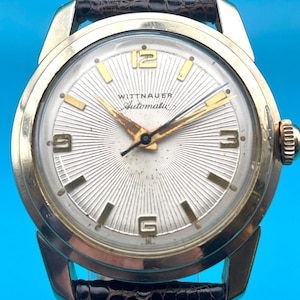 1950s Wittnauer - Classic Round Dress Watch - Caliber 11ARG - 10K Gold Filled - Working