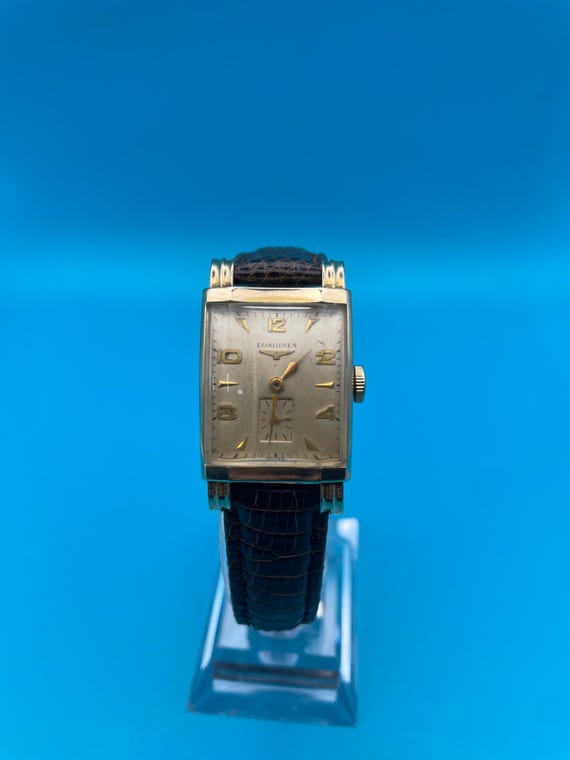 1951 Longines - Caliber 9L Rectangular Form Movem… - image 3