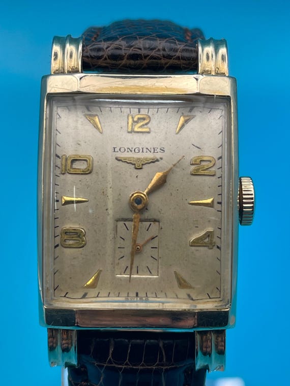 1951 Longines - Caliber 9L Rectangular Form Movem… - image 1