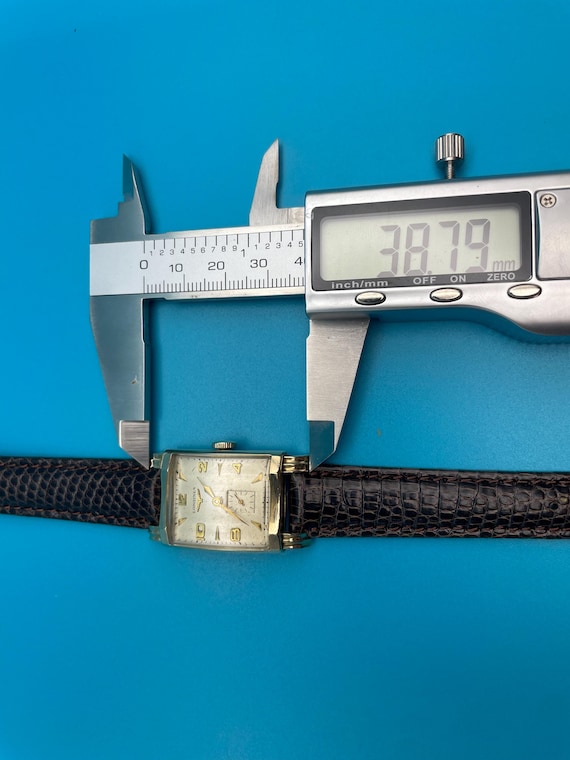 1951 Longines - Caliber 9L Rectangular Form Movem… - image 9